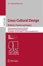 Cover von Cross-Cultural Design Methods, Practice and Impact