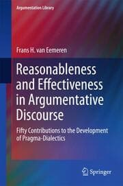 Cover von Reasonableness and Effectiveness in Argumentative Discourse