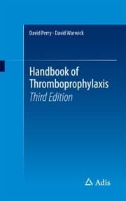 Cover von Handbook of Thromboprophylaxis
