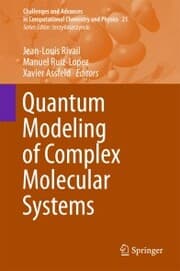 Cover von Quantum Modeling of Complex Molecular Systems