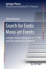 Cover von Search for Exotic Mono-jet Events