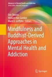 Cover von Mindfulness and Buddhist-Derived Approaches in Mental Health and Addiction