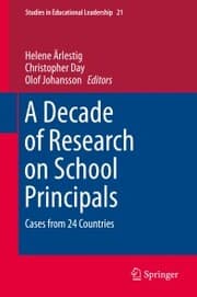 Cover von A Decade of Research on School Principals