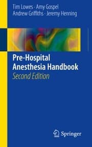 Cover von Pre-Hospital Anesthesia Handbook