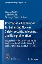Cover von International Cooperation for Enhancing Nuclear Safety, Security, Safeguards and Non-proliferation