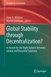Cover von Global Stability through Decentralization?