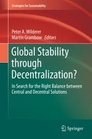 Cover von Global Stability through Decentralization?