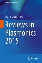 Cover von Reviews in Plasmonics 2015