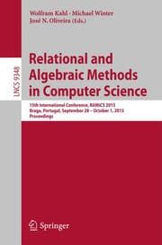 Cover von Relational and Algebraic Methods in Computer Science