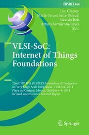 Cover von VLSI-SoC: Internet of Things Foundations