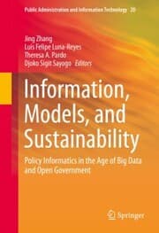Cover von Information, Models, and Sustainability
