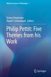 Cover von Philip Pettit: Five Themes from his Work