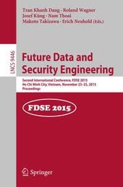 Cover von Future Data and Security Engineering