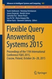 Cover von Flexible Query Answering Systems 2015