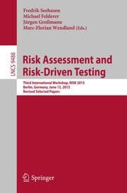 Cover von Risk Assessment and Risk-Driven Testing