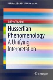 Cover von Husserlian Phenomenology