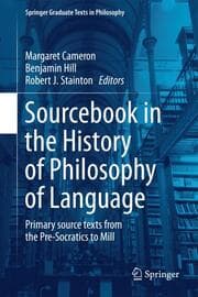 Cover von Sourcebook in the History of Philosophy of Language