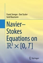 Cover von Navier-Stokes Equations on R3 × [0, T]