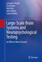 Cover von Large-Scale Brain Systems and Neuropsychological Testing