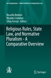 Cover von Religious Rules, State Law, and Normative Pluralism - A Comparative Overview