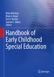 Cover von Handbook of Early Childhood Special Education