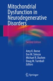 Cover von Mitochondrial Dysfunction in Neurodegenerative Disorders
