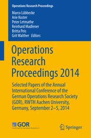 Cover von Operations Research Proceedings 2014