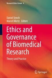 Cover von Ethics and Governance of Biomedical Research