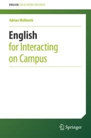 Cover von English for Interacting on Campus