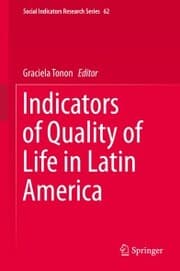 Cover von Indicators of Quality of Life in Latin America