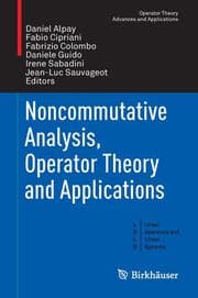 Cover von Noncommutative Analysis, Operator Theory and Applications
