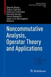 Cover von Noncommutative Analysis, Operator Theory and Applications