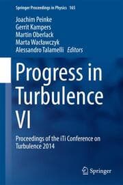Cover von Progress in Turbulence VI