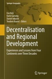Cover von Decentralisation and Regional Development