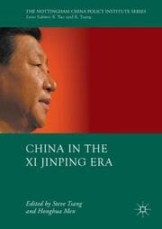 Cover von China in the Xi Jinping Era