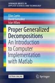 Cover von Proper Generalized Decompositions