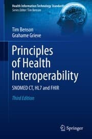 Cover von Principles of Health Interoperability