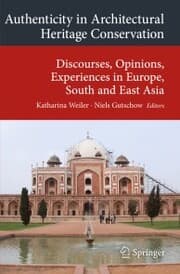 Cover von Authenticity in Architectural Heritage Conservation