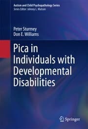 Cover von Pica in Individuals with Developmental Disabilities