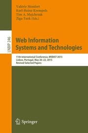 Cover von Web Information Systems and Technologies