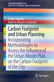 Cover von Carbon Footprint and Urban Planning