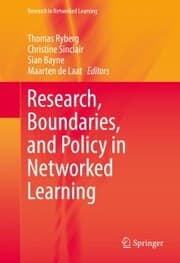 Cover von Research, Boundaries, and Policy in Networked Learning