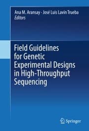 Cover von Field Guidelines for Genetic Experimental Designs in High-Throughput Sequencing
