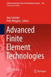 Cover von Advanced Finite Element Technologies
