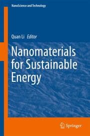 Cover von Nanomaterials for Sustainable Energy