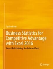 Cover von Business Statistics for Competitive Advantage with Excel 2016