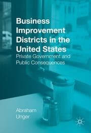 Cover von Business Improvement Districts in the United States