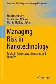 Cover von Managing Risk in Nanotechnology