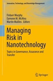 Cover von Managing Risk in Nanotechnology