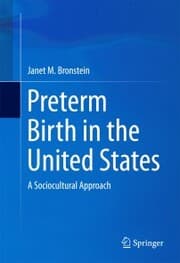 Cover von Preterm Birth in the United States